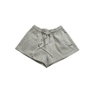 Venroy Fleece Track Shorts in Grey Marl